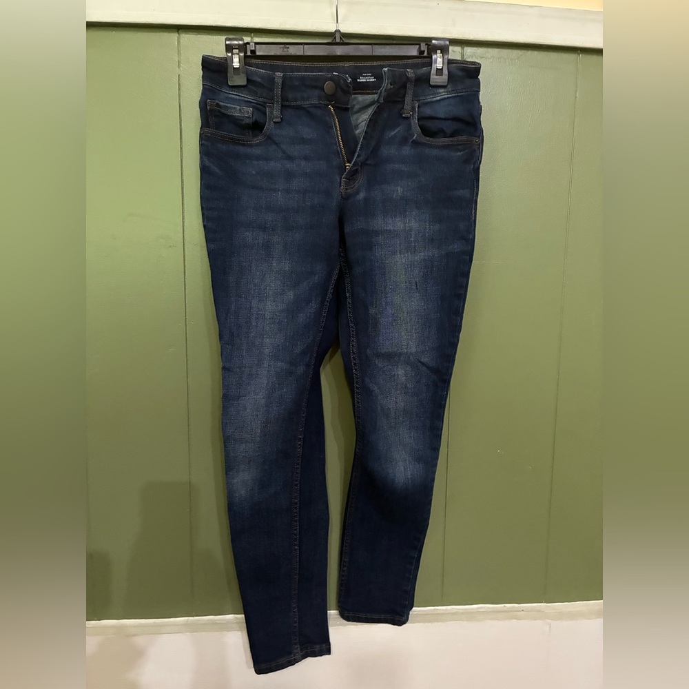 Old Navy Women's Dark Rockstar Super Skinny Jeans, Short
